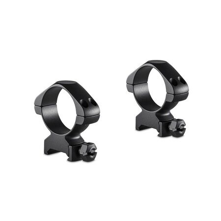 Hawke Optics Hawke Sport Optics  34 mm Low Precision Steel Rings Weaver with Nut - Black, 2 Piece 23020